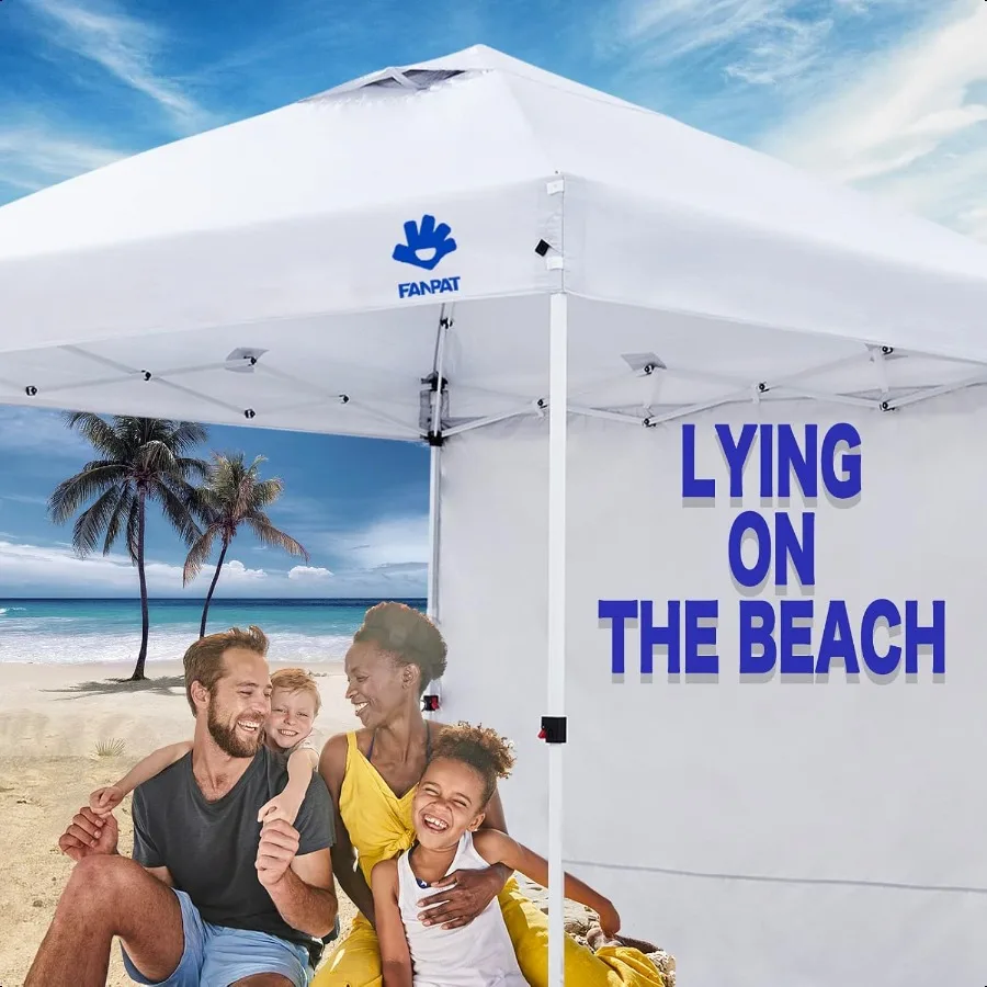 Instant Canopy Tent Sidewalls for 10x10 Pop Up Canopy Waterproof99 UV Protection3 Piece Sidewalls White 3PCS Sidewall Only Cano