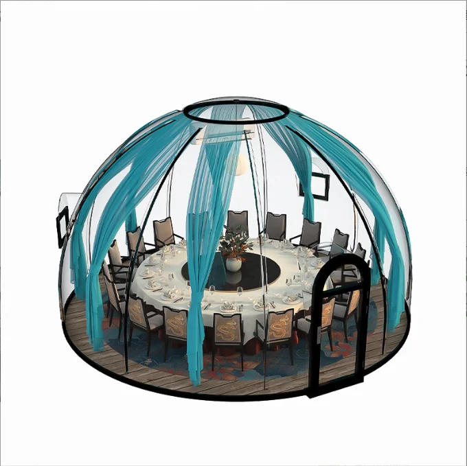 Sale Starry Sky Room Mini Independent Sunshine Bubble Dome Glass Cabin for Outdoor Application Romantic for Villas or Hotels