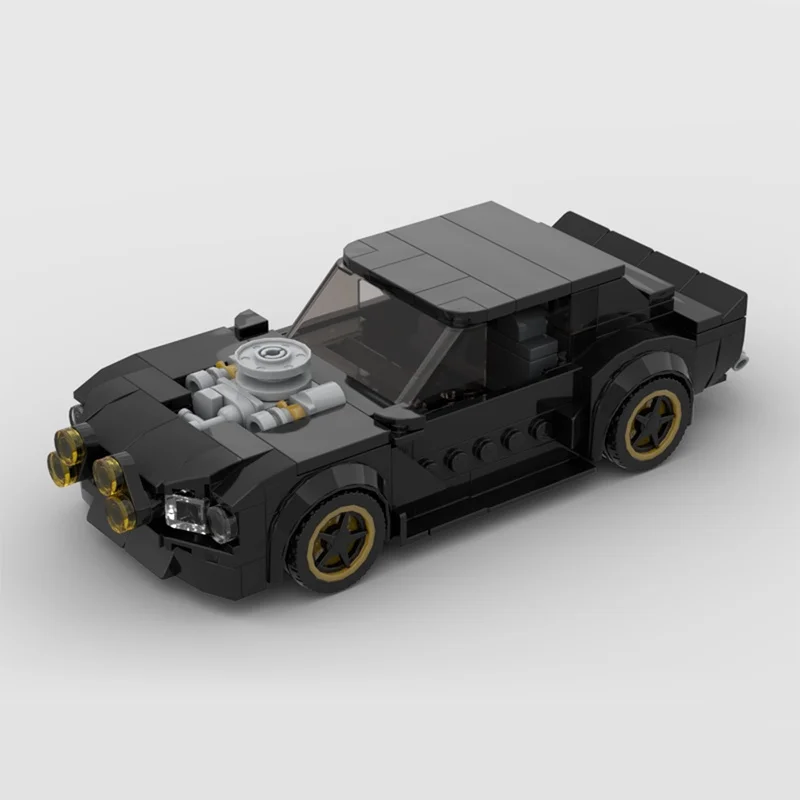 290 個 MOC フォード マスタング カスタム モデル ビルディング ブロック アーキテクチャ 組み立て DIY クリエイティブ クリスマス ギフト アイデア おもちゃ 誕生日