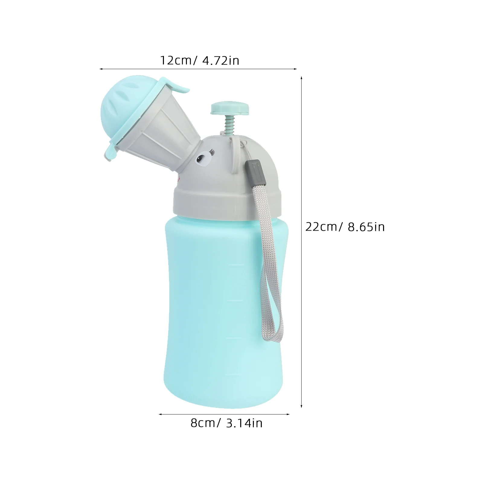 1 قطعة سيارة أطفال مبولة المحمولة قعادة صغيرة زجاجة مانعة للتسرب مرحاض الطوارئ في الهواء الطلق السفر الصبي مبولة سيارة قعادة