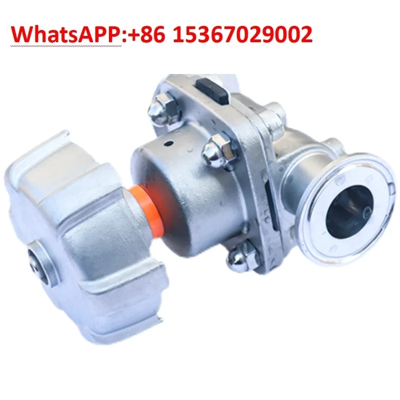 

316 stainless steel handwheel diaphragm valve sanitary grade quick-loading clamp type double-layer diaphragm diaphragm valve