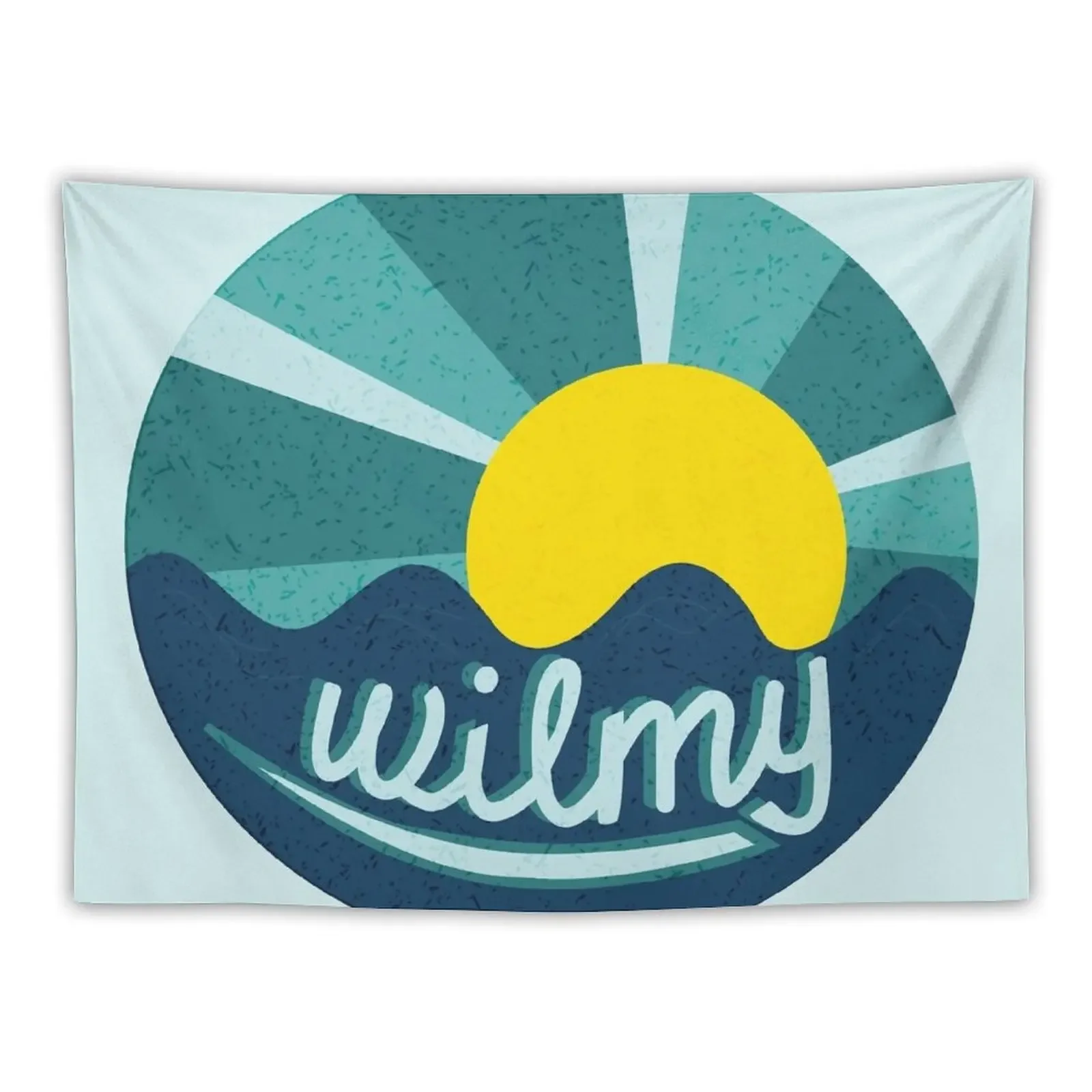 

UNCW Wilmington Beach Ocean Sunset Tapestry House Decor Things To The Room Tapestry