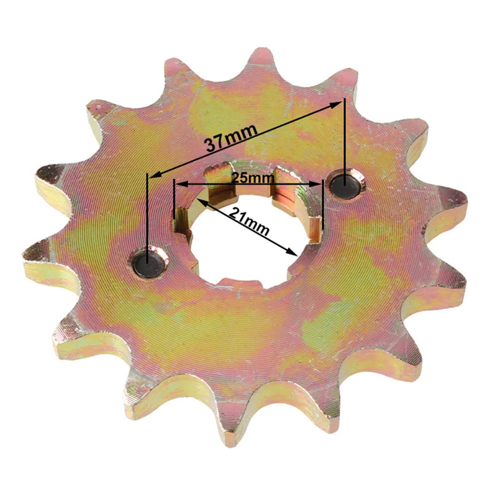 ATV GY6 Kart 530-25mm 13T 14T 15T 16T Gearbox Transport Pinion Sprocket Suitable for 530 Chain GY6 250cc 150CC 200CC Motorcycle