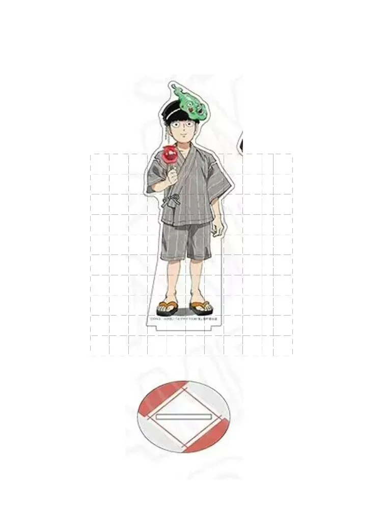 Game Shigeo Kageyama Ritsu Hanazawa Teruki Reigen Arataka Acrylic Stand Doll Anime Figure Model Plate Cosplay Toy for Gift