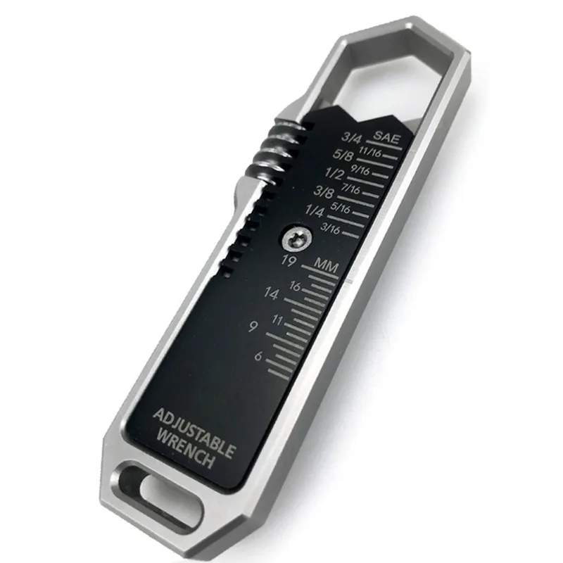 Multifunctional Adjustable Wrench Portable Multifunctional Tactical Folding Tool Removal Wrench