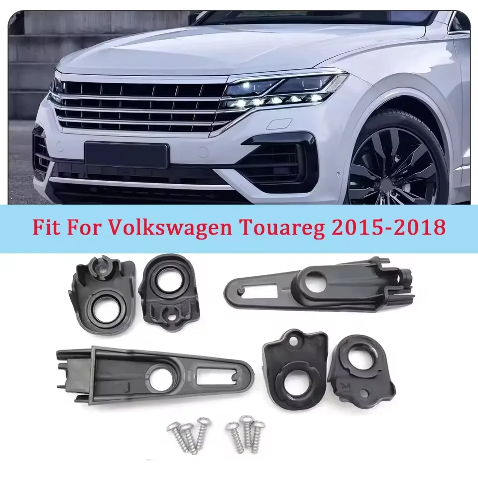 1set 7P0998225A 7P0998226A For Volkswagen Touareg 2015 2016 2017 2018 Car Front Headlight Bracket Repair Kit Accessories