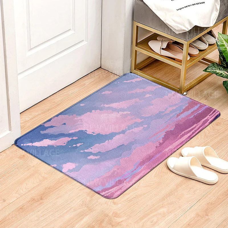 House entrance carpet Home Colorful animals doormat  Room Bath mat Foot mat bathroom non-slip mat Kitchen water absorption mat