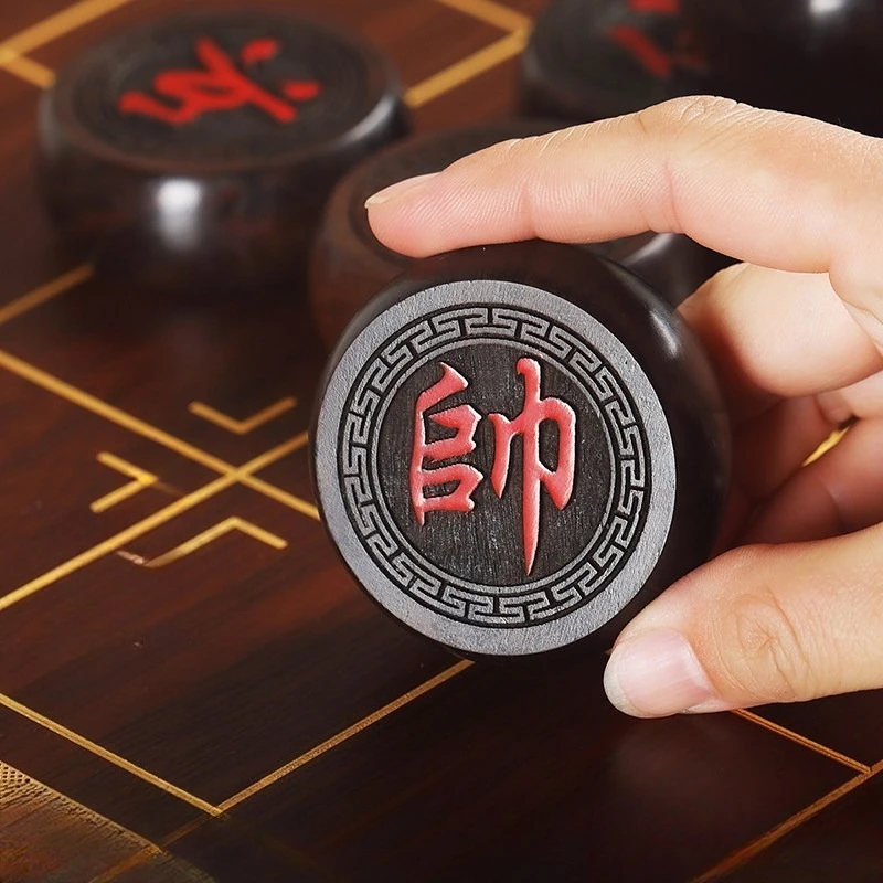 Small Gift Chinese Chess Family board game Educational Chinese Chess Professional Couple Carved Ajedrez Chino Entertainment Toys