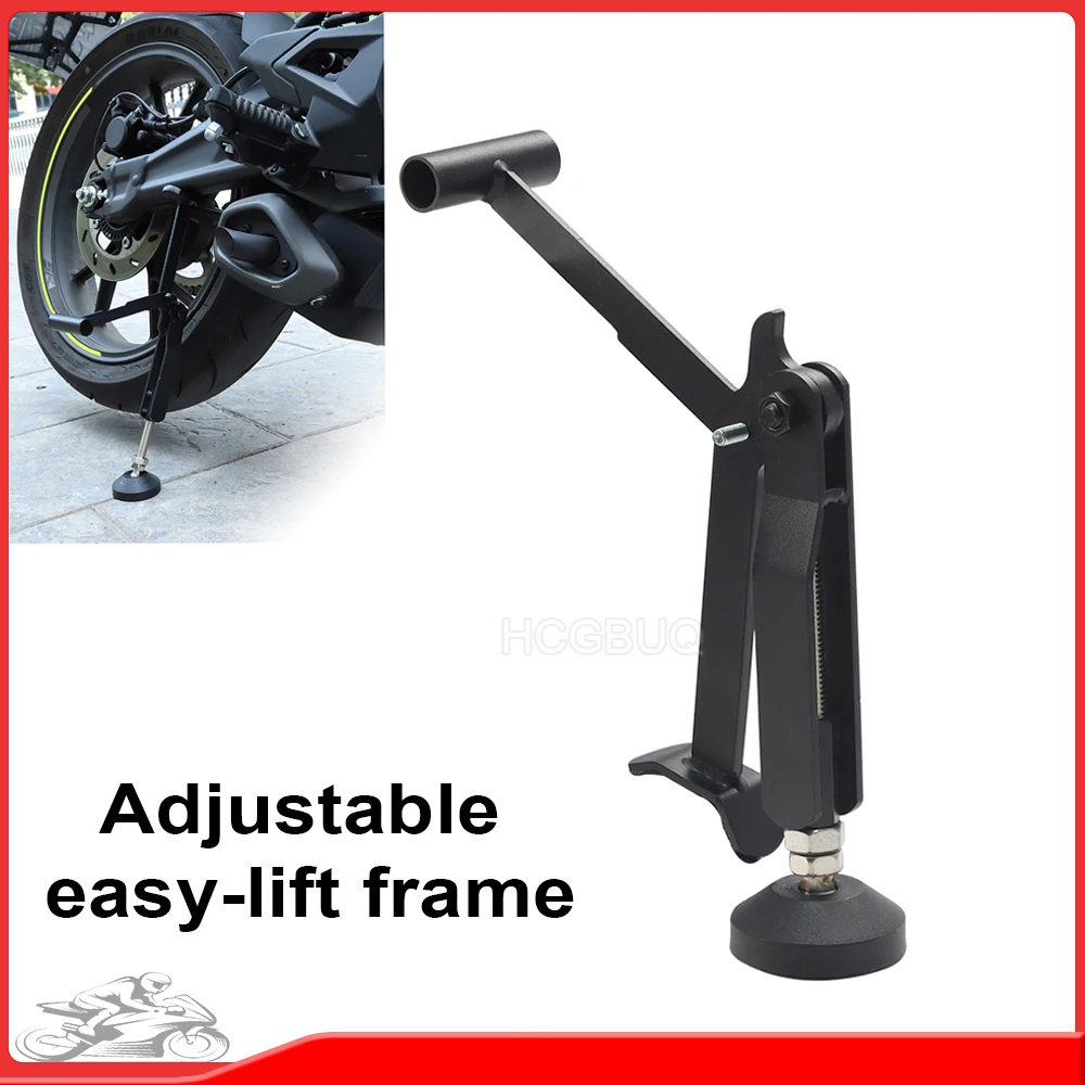 

Energy Saving Stable Swingarm Lift Foldable for Dirt Bike Portable Lifting Frame Motorcycle Wheel Support Side Stand Paddock