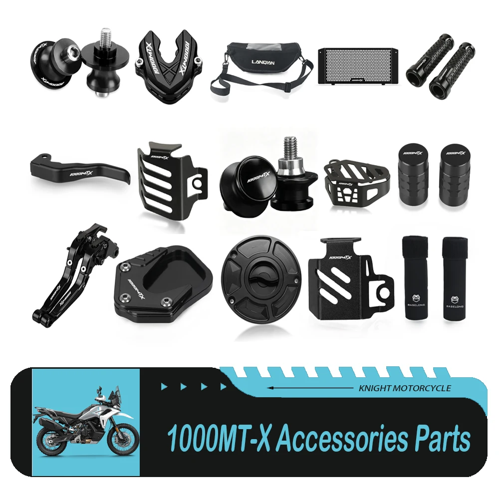 

For CFMOTO 1000MT-X Accessories 1000MTX 2026 2027 Radiator Guard Grille Cover Protetor Brake Clutch Lever CF 1000 MT-X MTX Parts