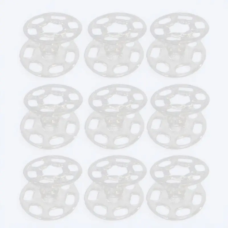 100Pcs Kancing Baju Transparan Resin Kancing Tak Terlihat Pengikat Aksesoris Jahit DIY untuk Pakaian Jaket Mantel Kancing Baju