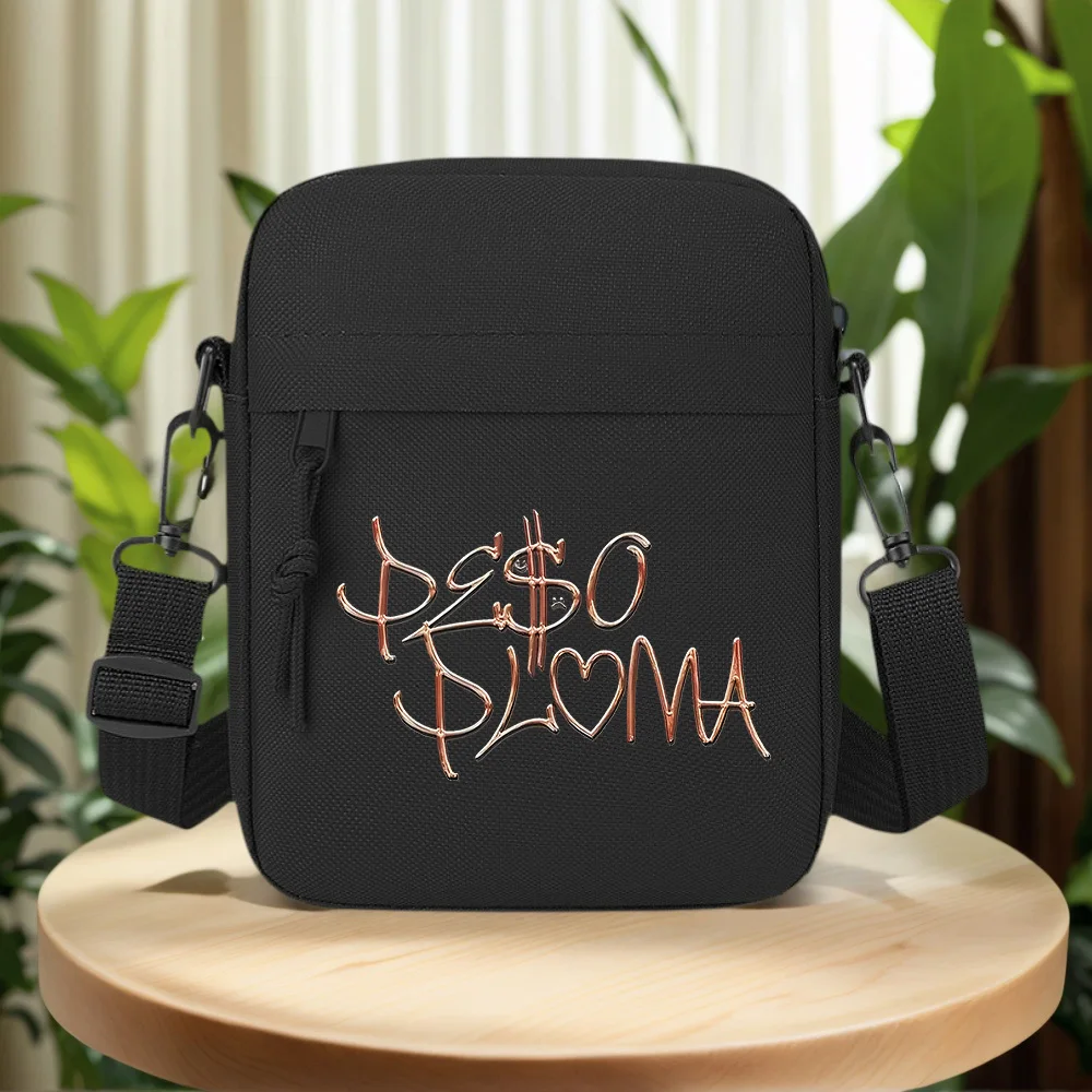 Rose gold dollar sign zero love Men Crossbody Bag Single Shoulder Women Cartoon Anime Film Printing Design Unisex