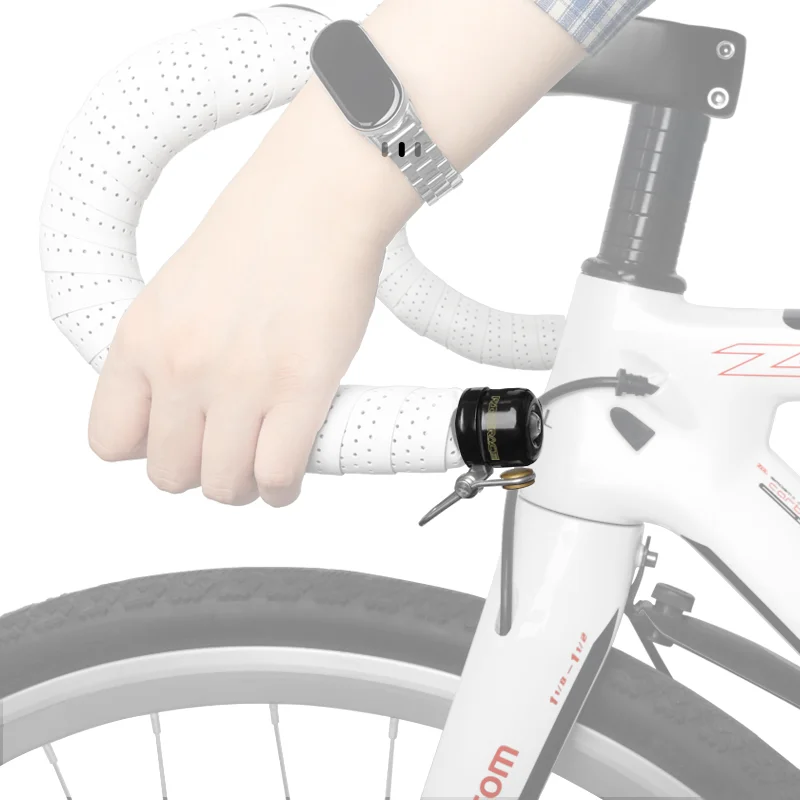 AliExpress riderace Bicycle Bell Curved Handlebar Plug Bell Road Bike Bell Horn Copper Safety Cycling Warning Alarm Clear Loud Sound Retro Horn