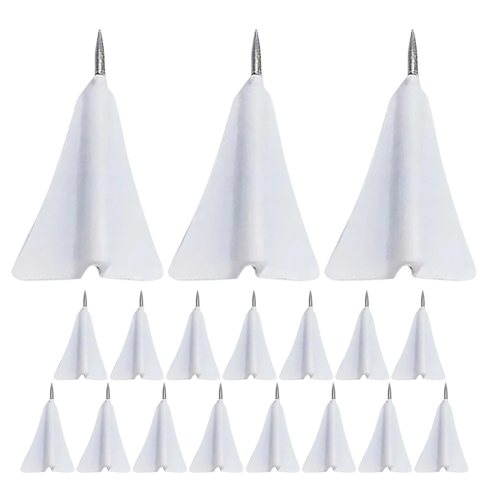 18Pcs Airplane Shaped Push Pins Cute Thumb Tacks for Notice Board Craft Display Corkboard Decorations Soft Board Pins