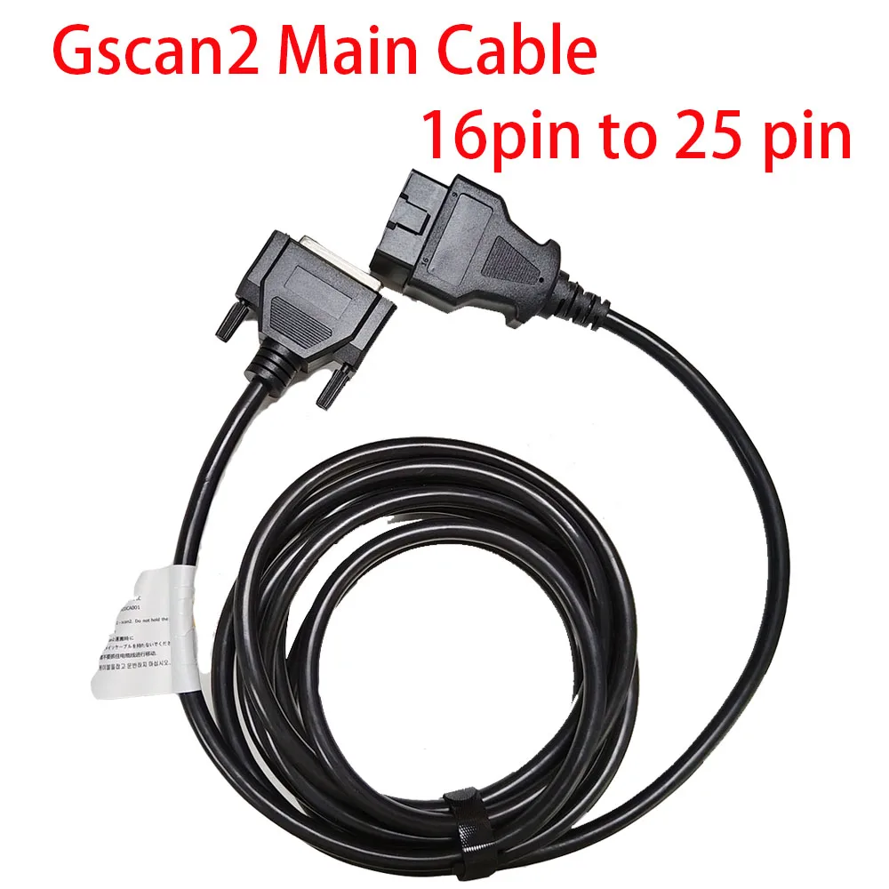 For Gscan2 OBD2 16PIN to 25PIN Diagnostic Cable for Gscan2 G1PDDCA001 G1PDDC A006 Connects Main Test Line Adapter