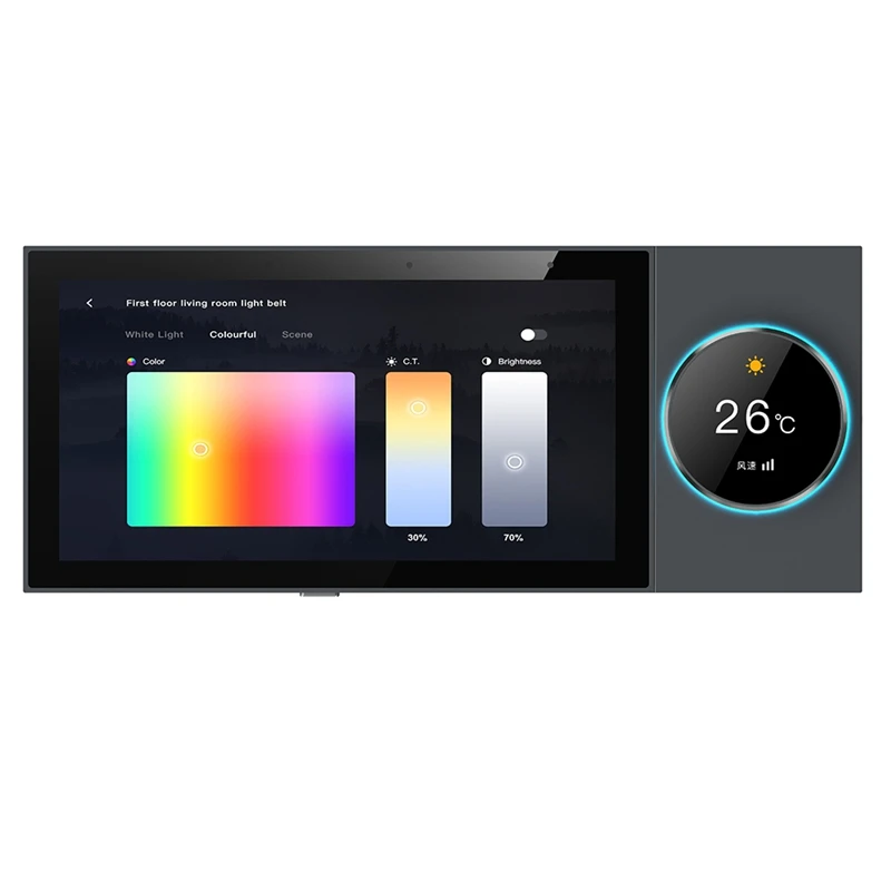 Tuya Panel Control Wifi Zigbee Devices Tuya Zigbee Gateway Build In 6 Inch Nspanel Tuya Smart Home Control Panel