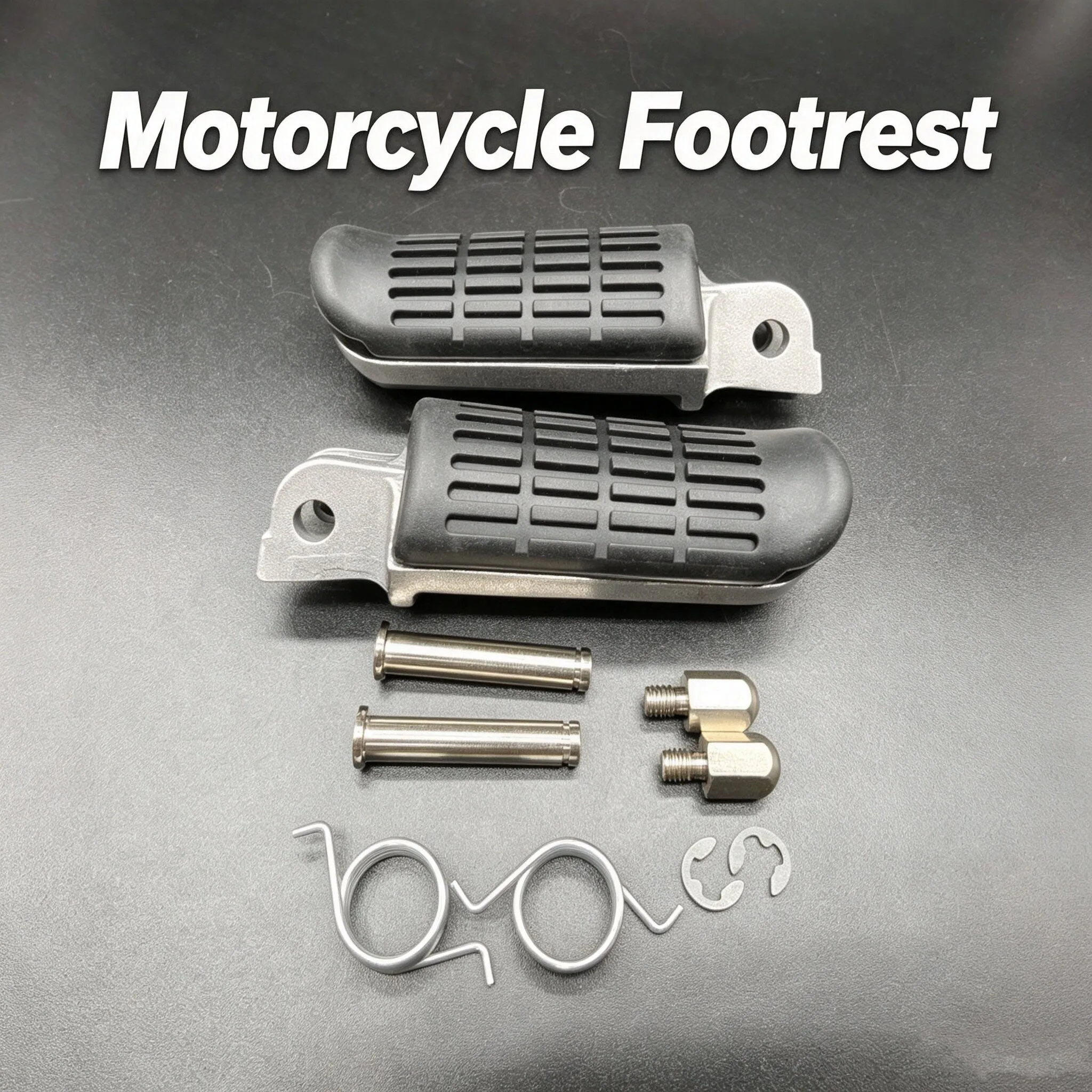 .Foot Pegs Front Footrest For Honda VFR800 Interceptor 1998-2001 CBR600F 1987-1998 CB600F Hornet 600 1998-2006 CBR1000F 1987-99 view 6