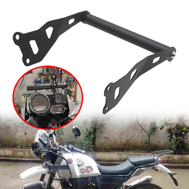 

Fit For Royal Enfield Himalayan 2016-2022 2021 Motorcycle Accessories GPS Navigation Extension Bar Mobile Phone Bracket Holder