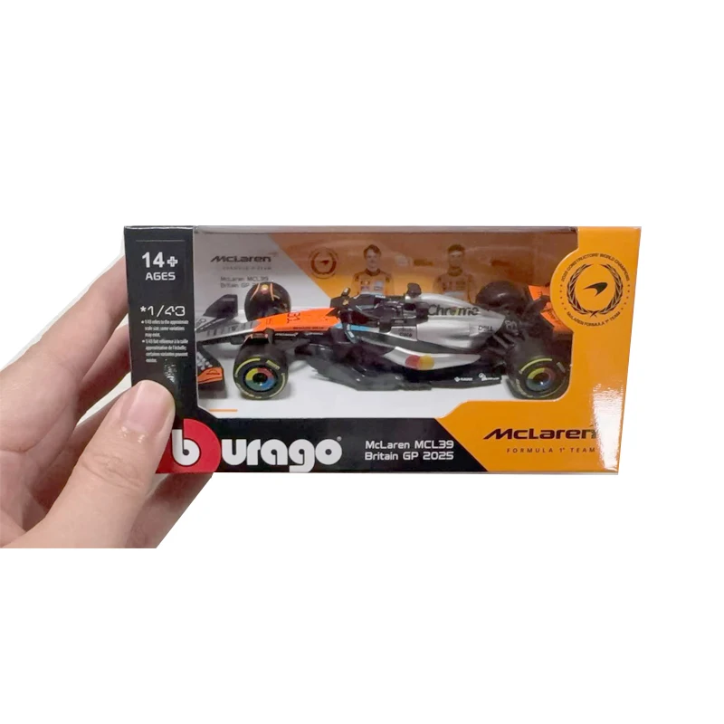 Bburago 1:43 Mclaren Formula one Car Die Cast Vehicles Collectible Model Racing Toys Ferrari  F1 model Red Bull Racing