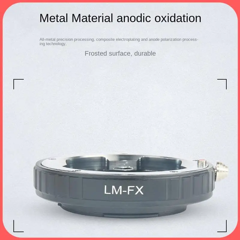 

Переходное кольцо объектива X12A-LM-FX для байонетных линз серии LM к Fuji Micro-Single XT1