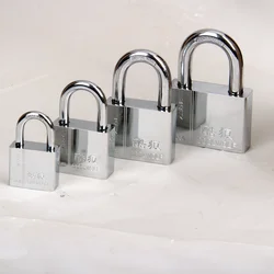 Stainless steel padlock household locks anti-theft anti-pick locks dormitory waterproof rustproof locks lockers