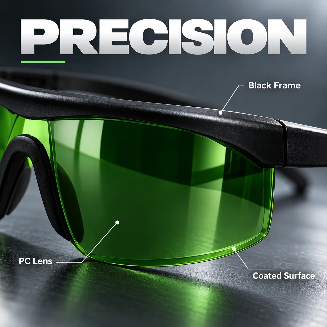 ZhonNa Fiber Laser Marking Safety Goggles UV Blue Laser Protection Glasses Optical Instruments Tool Lens for Engraving Welding H