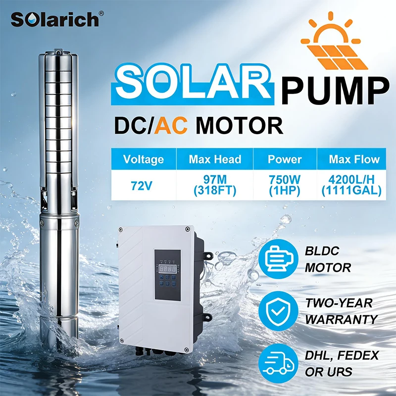 Solar Water Pump AC/DC SOLARICH 3