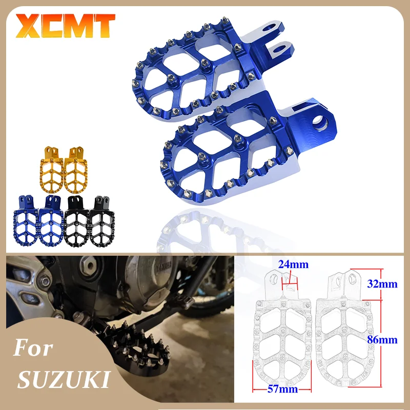 

Motocross For SUZUKI DRZ400 DR-Z400E DR-Z400S DRZ400SM RM125 RM250 RM250Z RMX250 Motocycle Accessories Tools Foot Peg Footrest