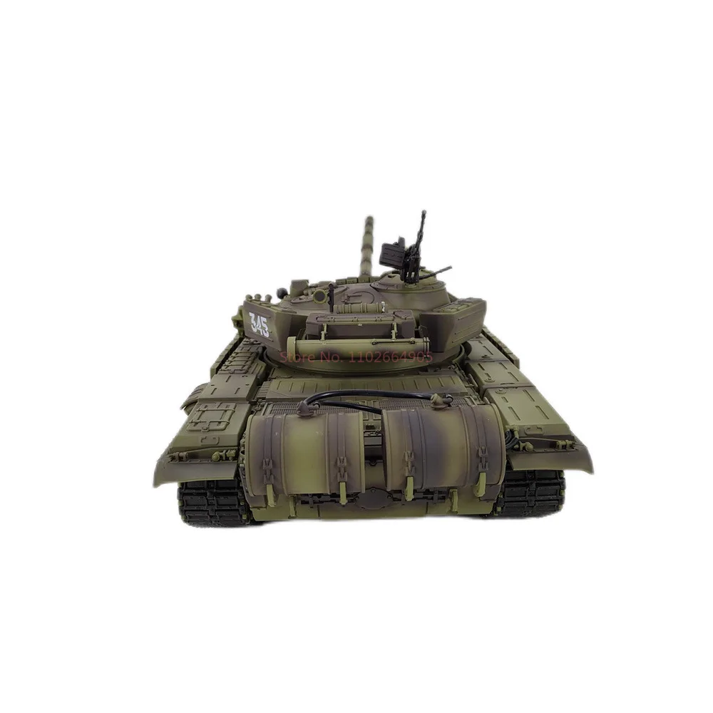 Henglong 3939 รีโมทคอนโทรลหลัก Battle Off-Road Tank รุ่น T72 ขนาดใหญ่ Battle รีโมทคอนโทรลจําลองถังของขวัญวันเกิด