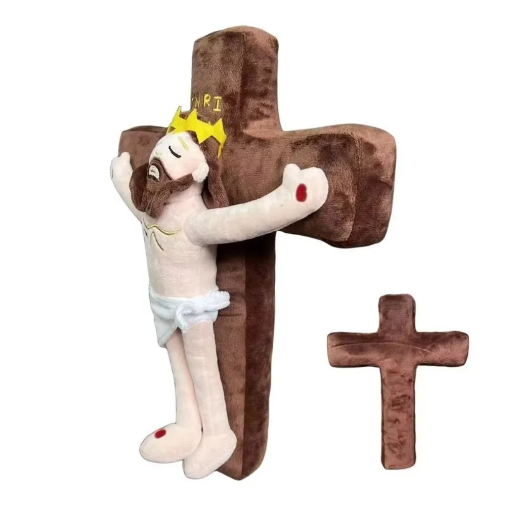 Soft My Friend Jesus Plush Doll Classic Plush Savior Jesus Plushie Toys Comfort Virgin Mary Toy Christian Classic Savior