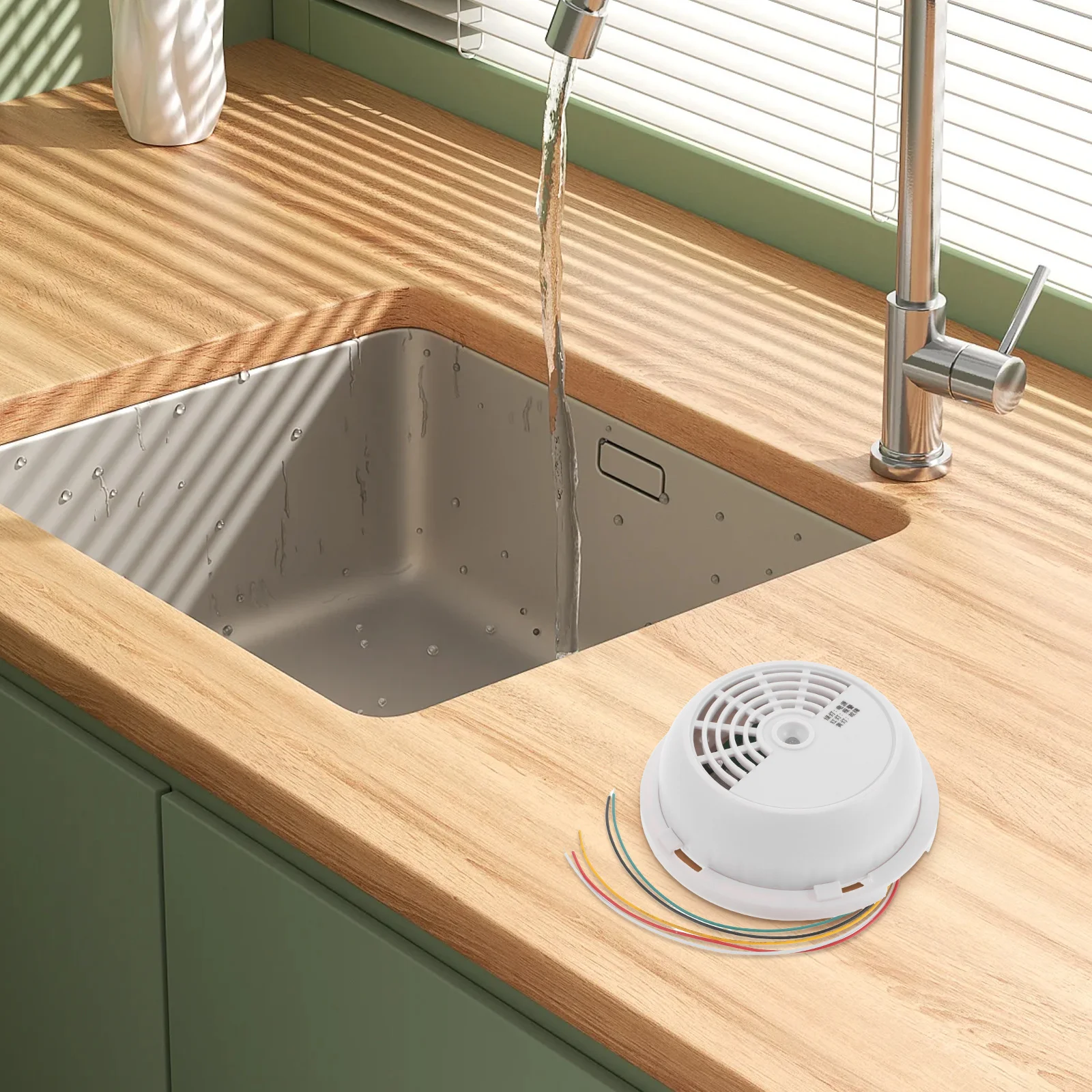 Alarme de propano com sensor de vazamento de propano natural para cozinha de alta sensibilidade para casa e vazamento de gás