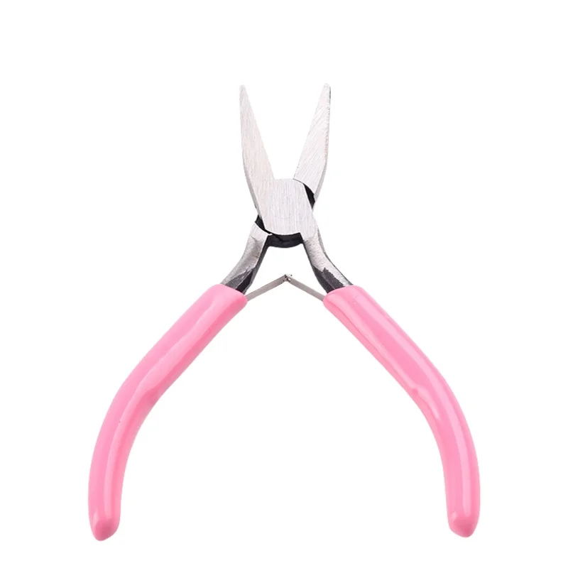 Pink Mini Pliers 9-piece Set DIY Jewelry Jewelry Tool Pliers Jewelry Needle-nosed Pliers Mini Tool Pliers