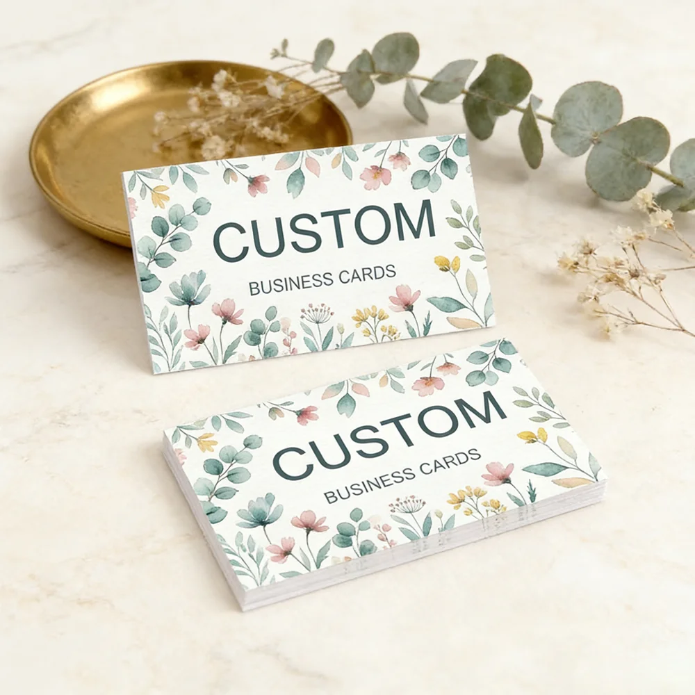 200pcs, Custom Business Cards/Cards, Desktop Business Cards, Thank You Cards, Matte Film Surface