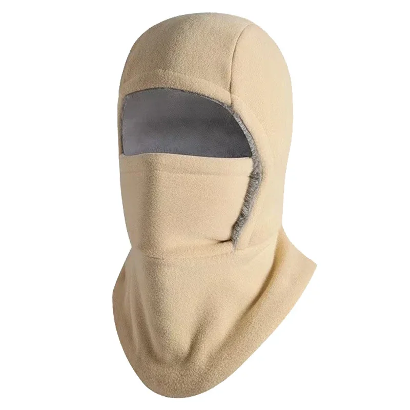 Balaclava Winter-Sportmütze Gesichtsmaske Verdickt Winddicht Warm Vollgesichtsabdeckung Multifunktional für Männer und Frauen Angeln – Detail 6