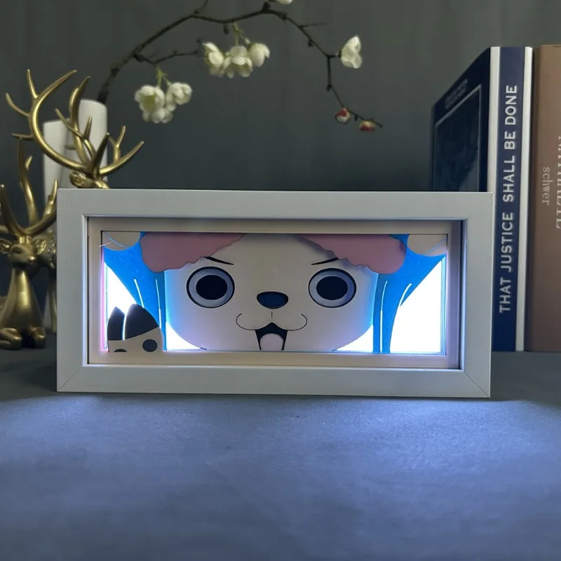 Luffy LED light box detail