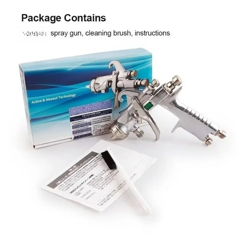 Pneumatic Air‑Powered Paint Spray Gun, Pressure‑Feed Sprayer for Furniture & Automotive Painting