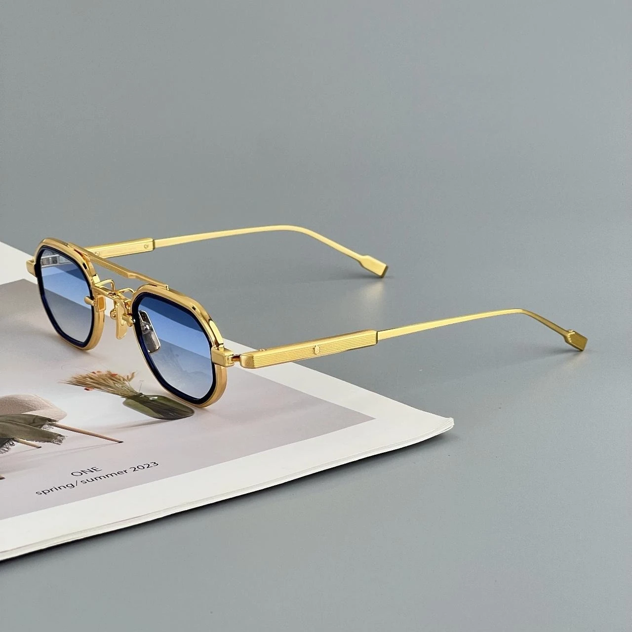 AVIOR SIZE 43-27  High Quality Sunglasses for Men Classic Women Luxury Design Fashion Sun Glasses  UV400 With Box