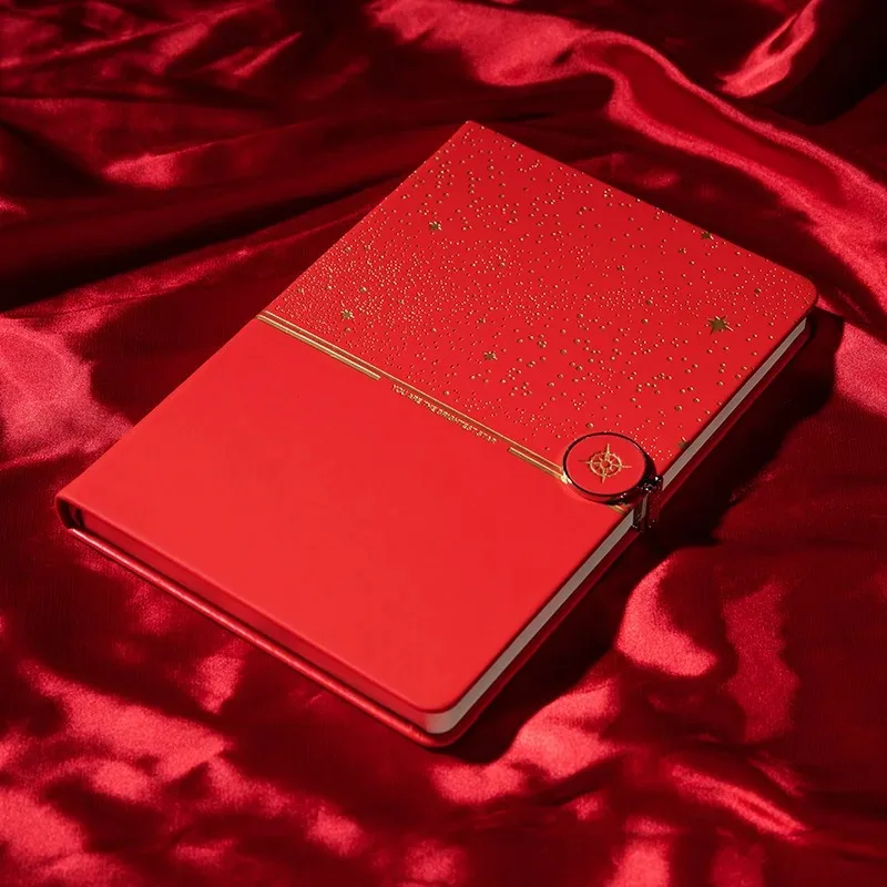 A5 Starry Sky Notebook - 200 Pages Multi-color Office Journal High-End Beauty Company Gift for Work
