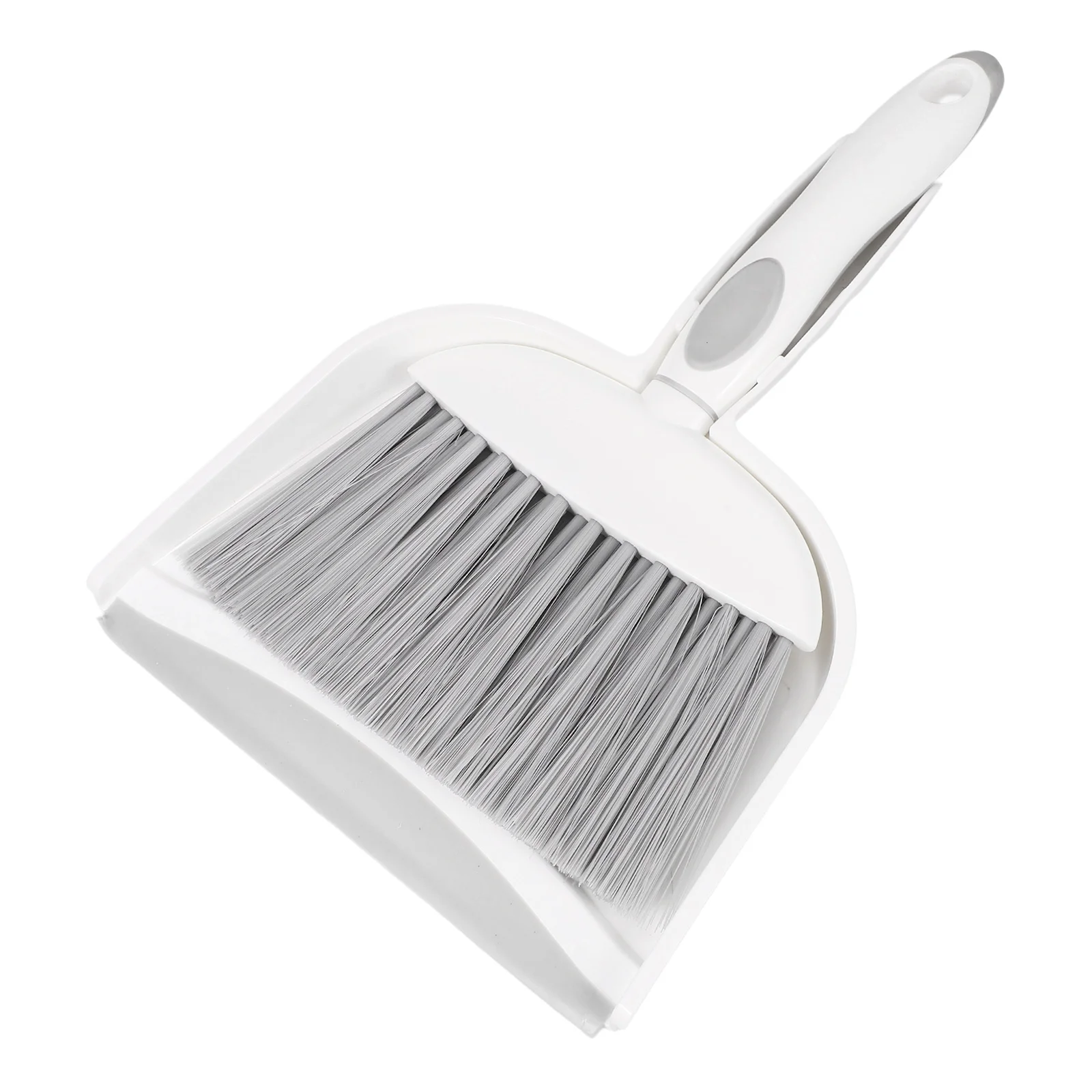 

1Set Mini Broom Dustpan Set Compact Cleaning Tool with Soft Bristles Ergonomic Handle for Desk Kitchen Countertop Small Space
