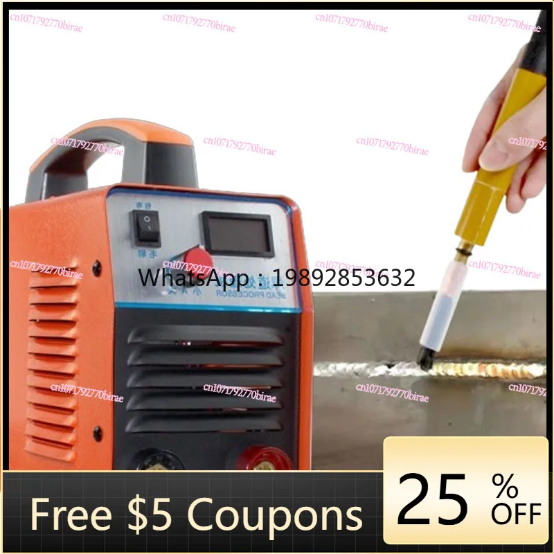 1000W Stainless Steel Weld Bead Processor Argon Arc Welding Spot Welder Cleaner Stainless Steel Weld Cleaning Machine 220V