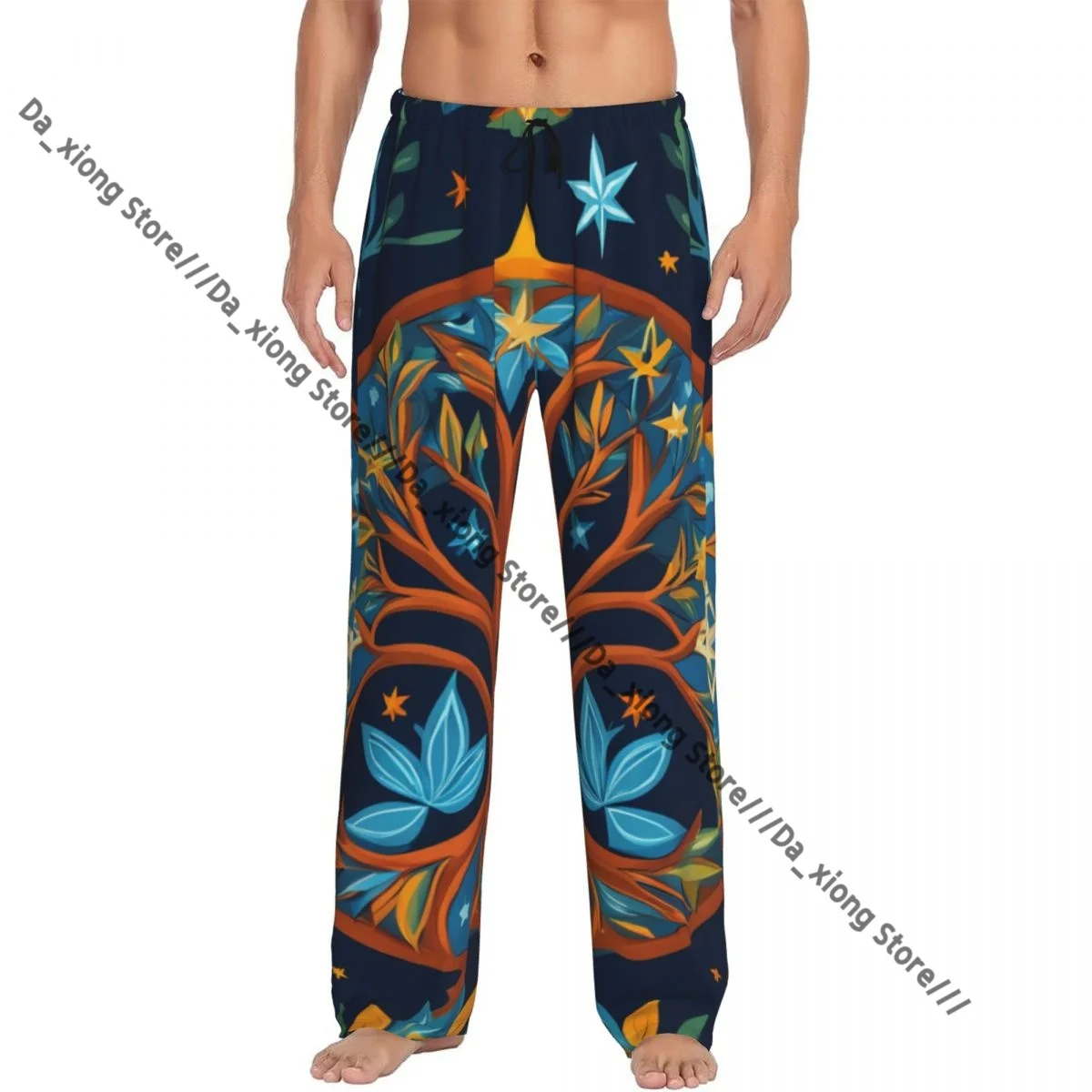 

Colorful Tree Of Life Mens Pajamas Pyjamas Pants Lounge Pants Sleep Bottoms