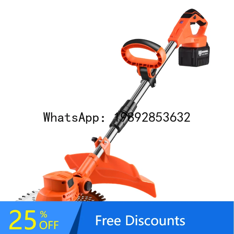 YFY Electric Lawn Mower Small Household Weed  Rechargeable Lawn Trimmer Lithium Battery Multi-Function Grass Cutter Magic Tool