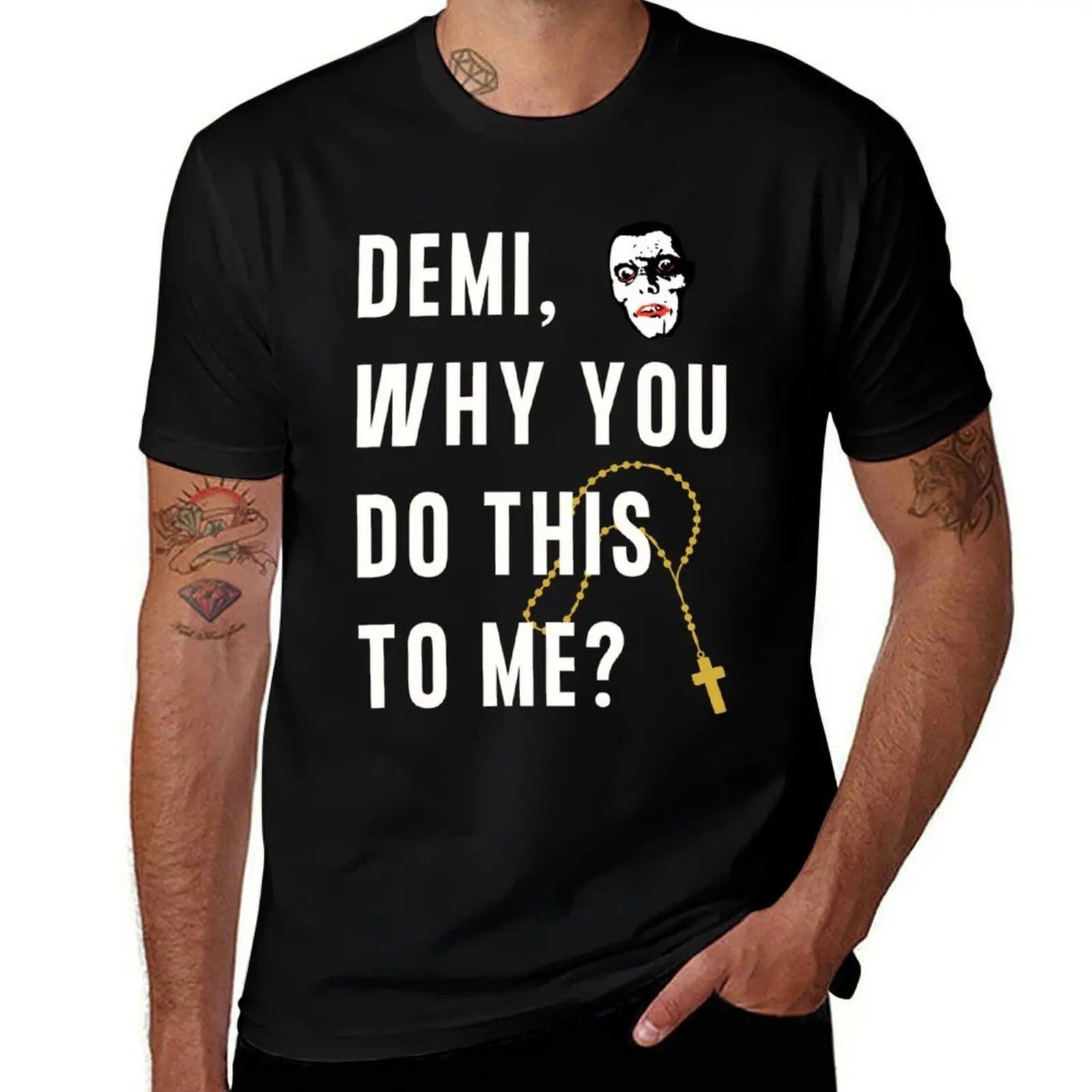 

Demi, Why did you do this to me - Mother Karras Classic T-Shirt man t shirt graphic printed t shirts for man T-Shirt