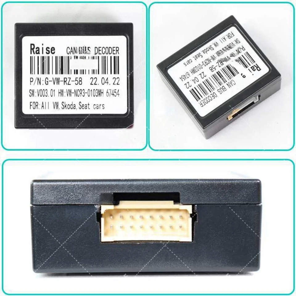 Newest Raise VW-RZ-08 VW-RZ-58 Canbus Box For Android Volkswagen