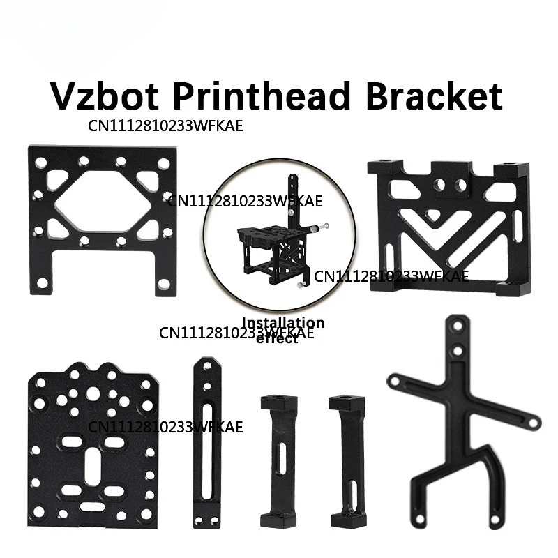 Mellow VzBoT Printhead Bracket Parts For Goliath Crazy Dragon Hotend VZ Extruder Sherpa Mini Micro 235/330 DIY 3D Printer