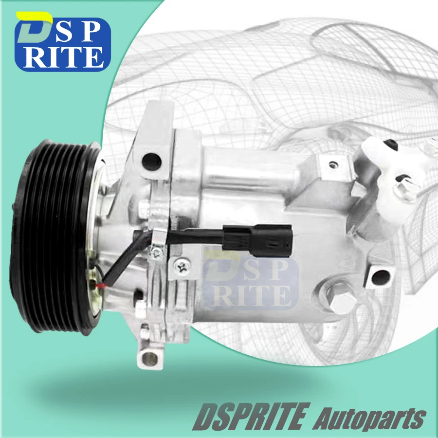 

DKV-11R автомобильный компрессор кондиционера для Renault Fluence MEGANE Z1C001542 92600-8116R 926000216R-A 92600-9541R 92600-0216R