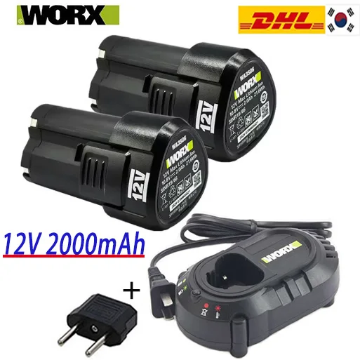 

100% New Original 2.0/4.0Ah for WORX Kress 12V WA3506 WU127 WU128 WU130 WU131X WU132 WU280 WX128 WX540 Power Tool Battery