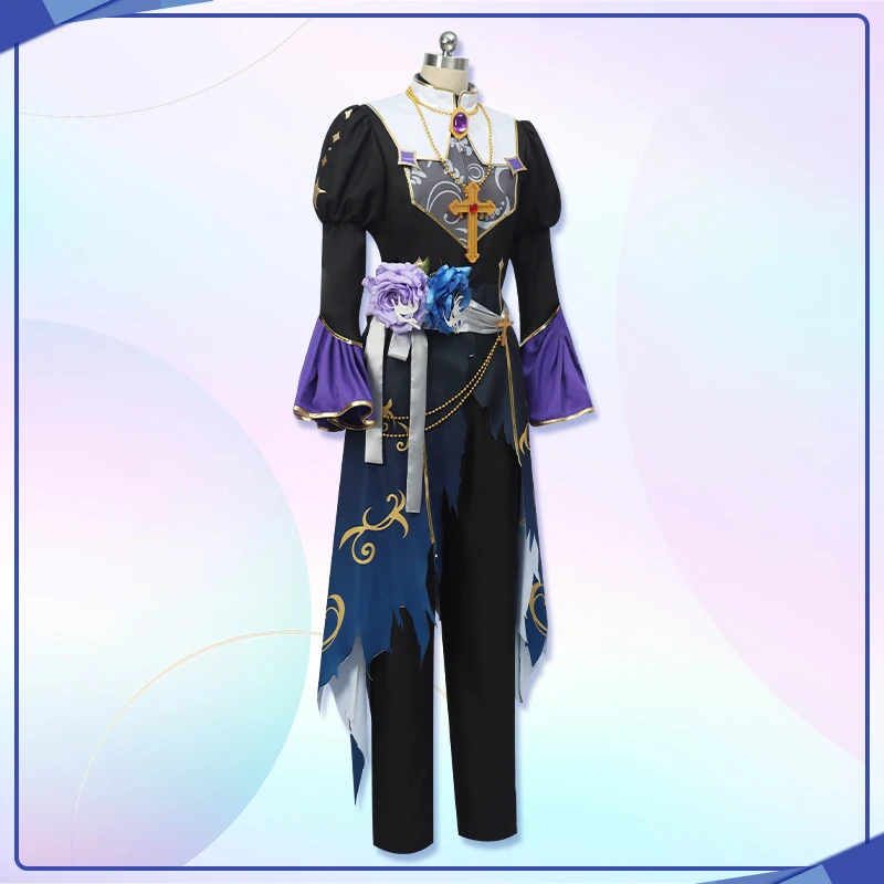 COS-KiKi Anime Ensemble Stars Fushimi Yuzuru/Himemiya Tori/Tenshouin Eichi/Hibiki Wataru Game Suit Cosplay Costume Halloween