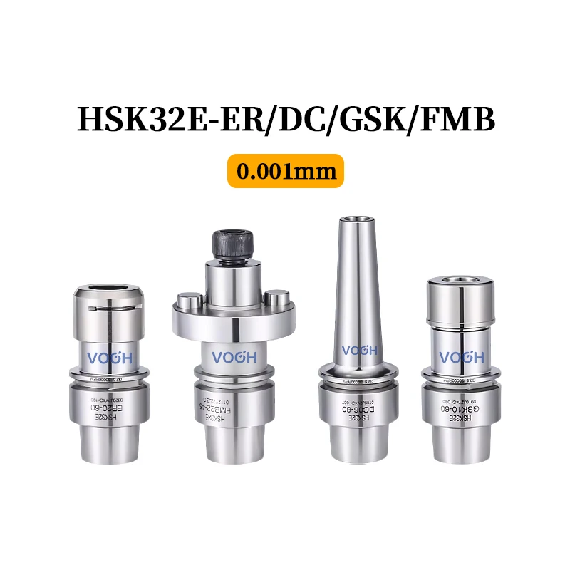 

VOGH HSK HSK32 HSK32E Tool holder bracket, HSK32 HSK32E DC6 DC8 DC06 DC08 ER11 ER20 ER16 SK10 SK16 GSK10 GSK16 knife holder