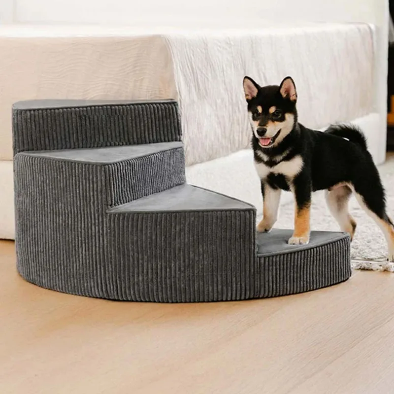 Pet ramp steps, removable washable covers, dog ladders, pet steps, joint protection ramp steps for dogs and senior dogs
